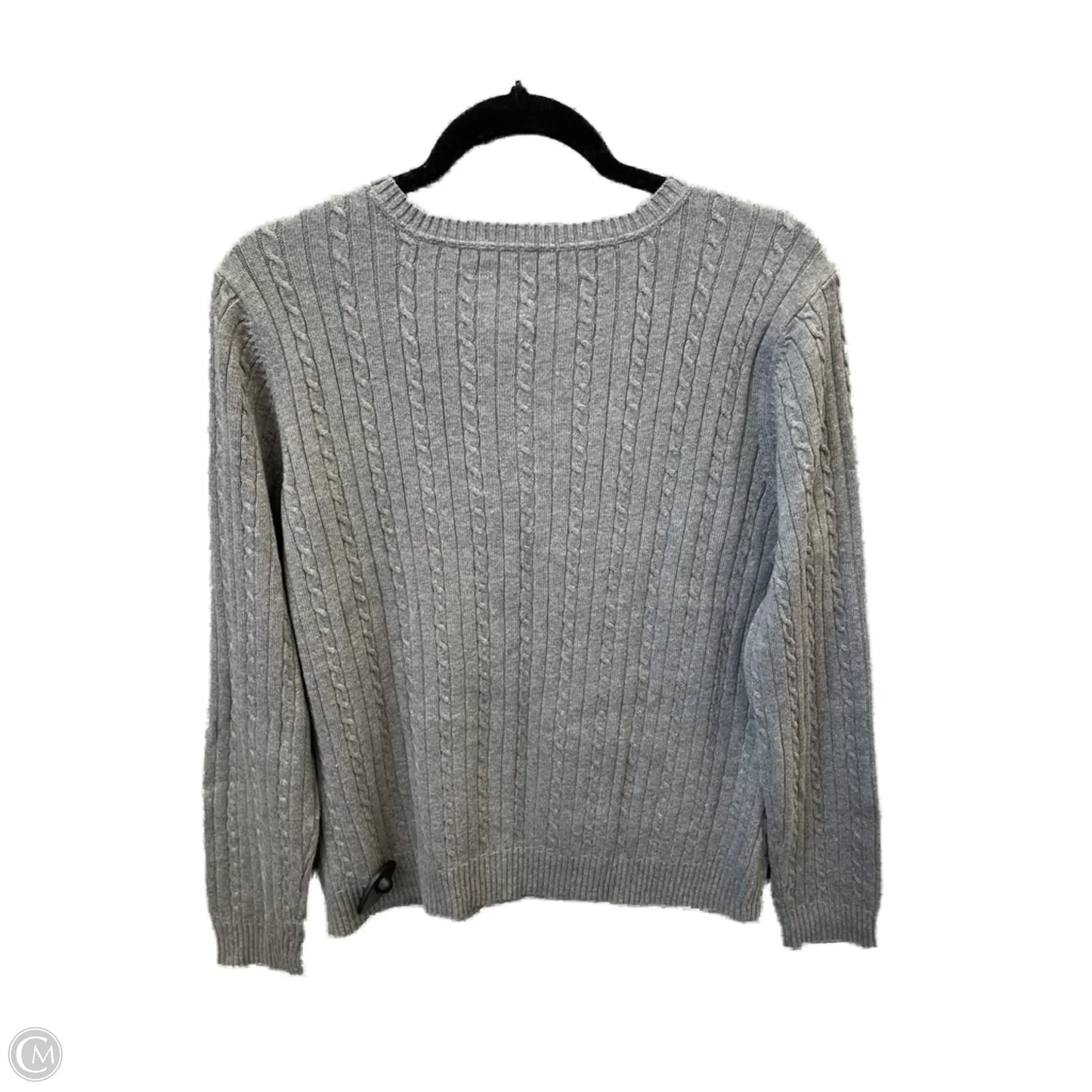 Sweater By Izod In Grey, Size: Xl