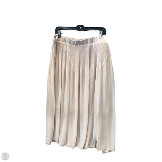 Skirt Midi By Ophelia Roe In Pink, Size: 18