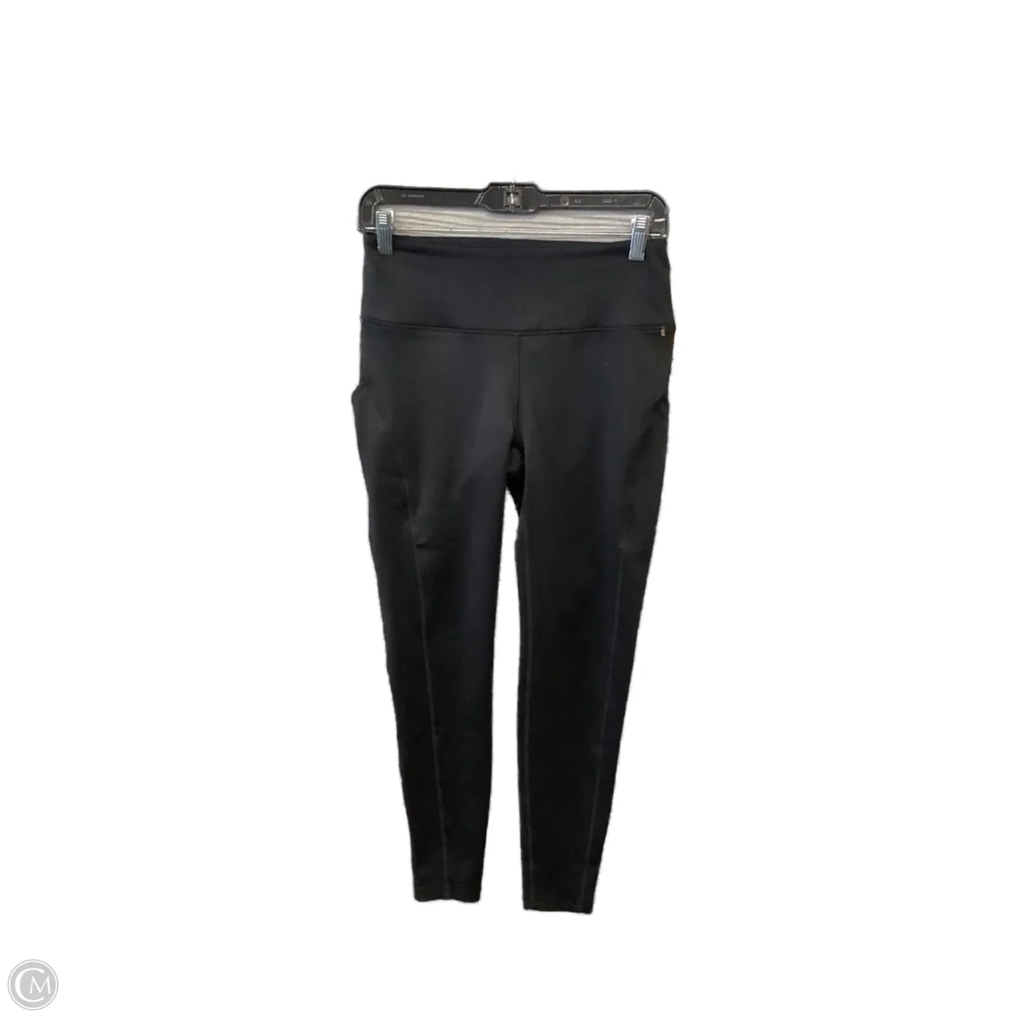 Athletic Leggings By Spyder In Black, Size: S
