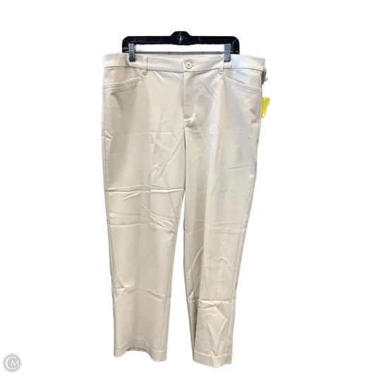 Pants Dress By Christopher And Banks In Tan, Size: 16