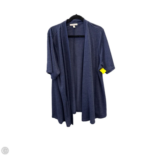 Cardigan By Woman Within In Blue, Size: 2x