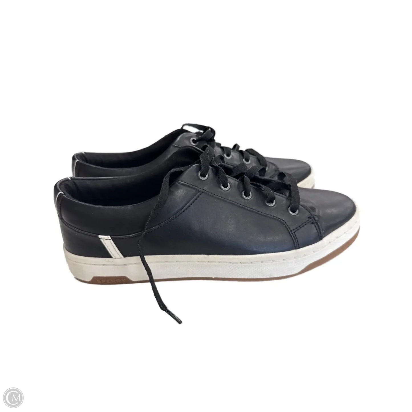Shoes Sneakers By Sperry In Black, Size: 10