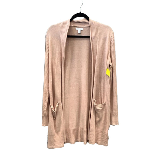 Cardigan By Nine West Apparel In Orange, Size: M
