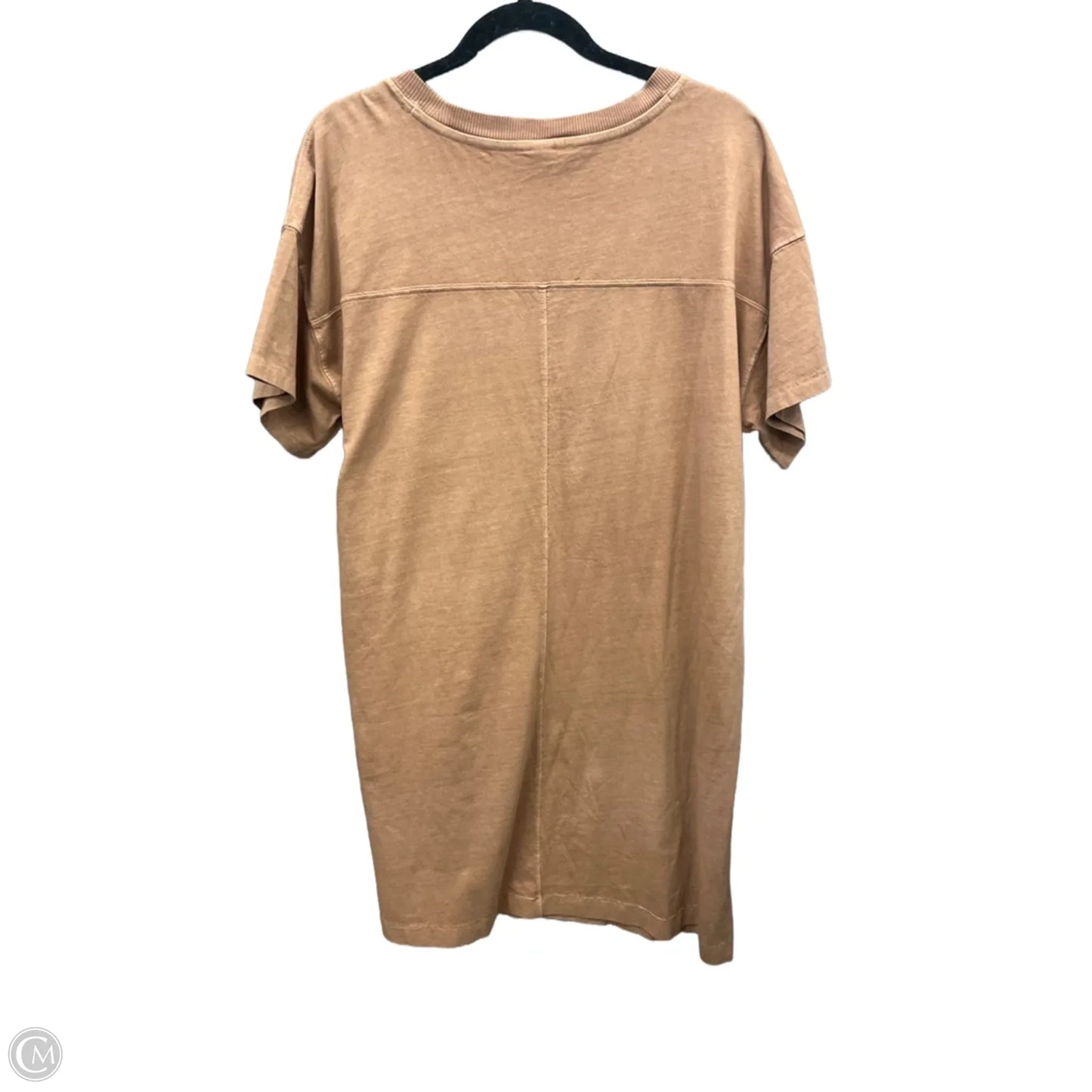 Dress Casual Midi By Old Navy In Brown, Size: Xl