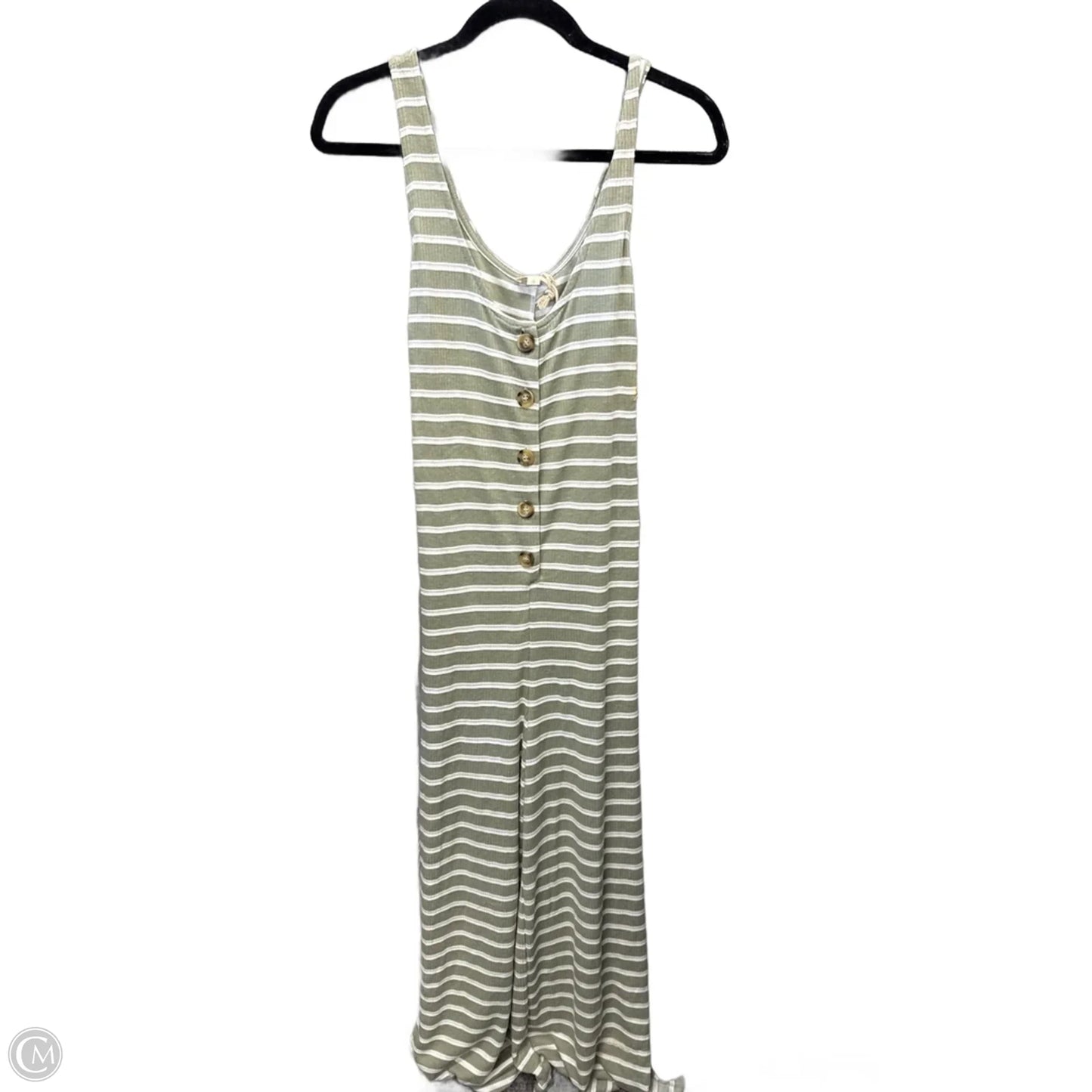 Jumpsuit By Hem & Thread In Striped Pattern, Size: L
