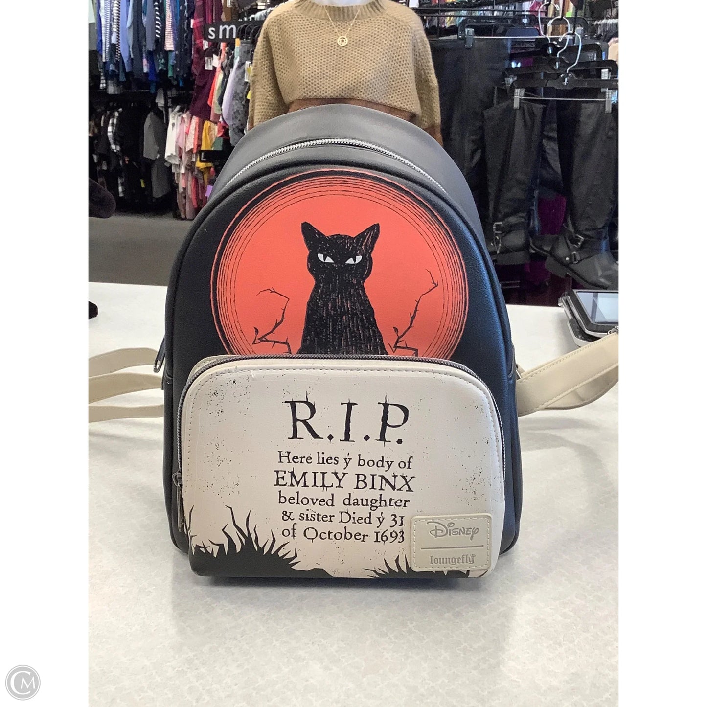 Backpack By Loungefly, Size: Medium