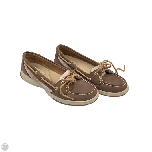Shoes Flats By Sperry In Brown, Size: 6