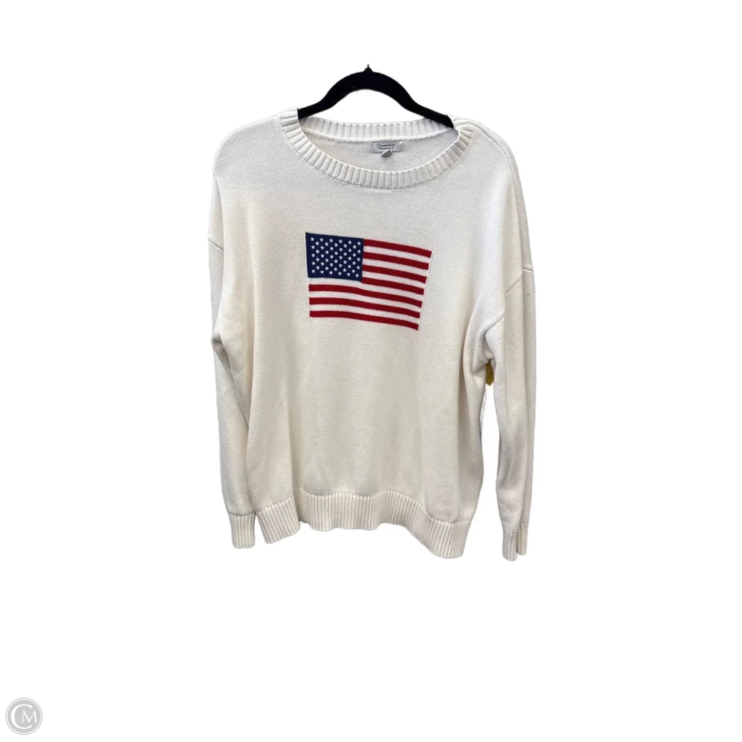 Blouse Long Sleeve By Nicole Miller In Floral Print, Size: 2x