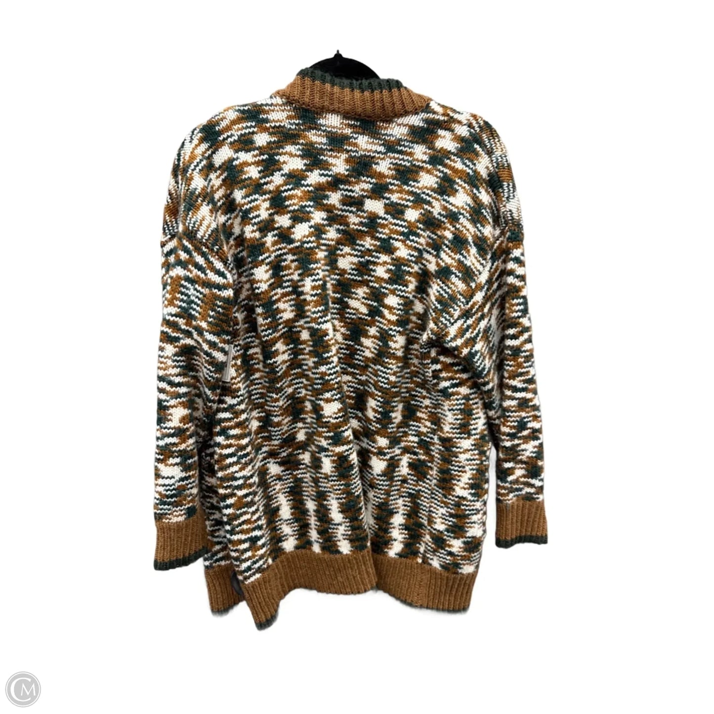 Sweater Cardigan By Skies Are Blue In Multi-colored, Size: M