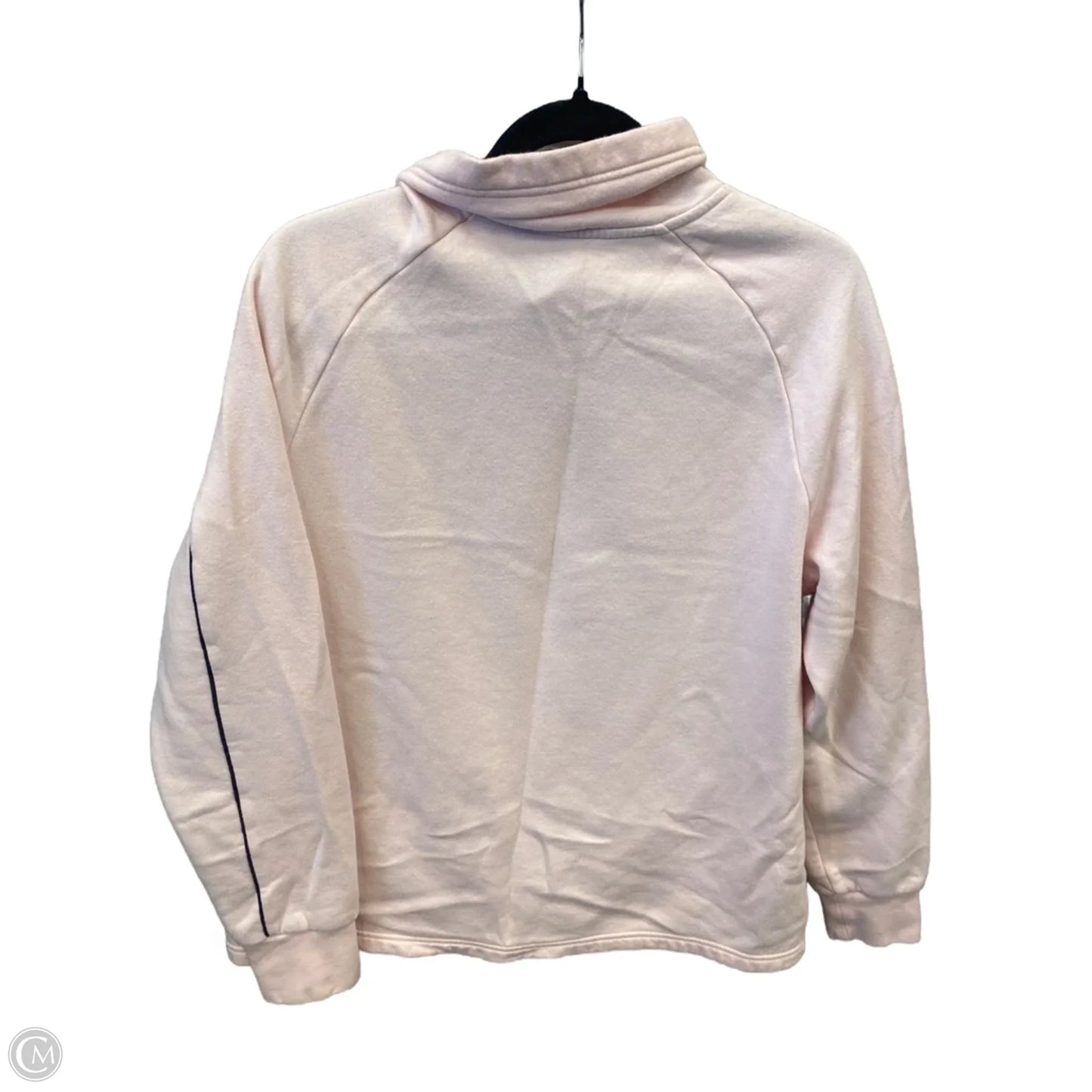 Athletic Sweatshirt Collar By Under Armour In Pink, Size: L