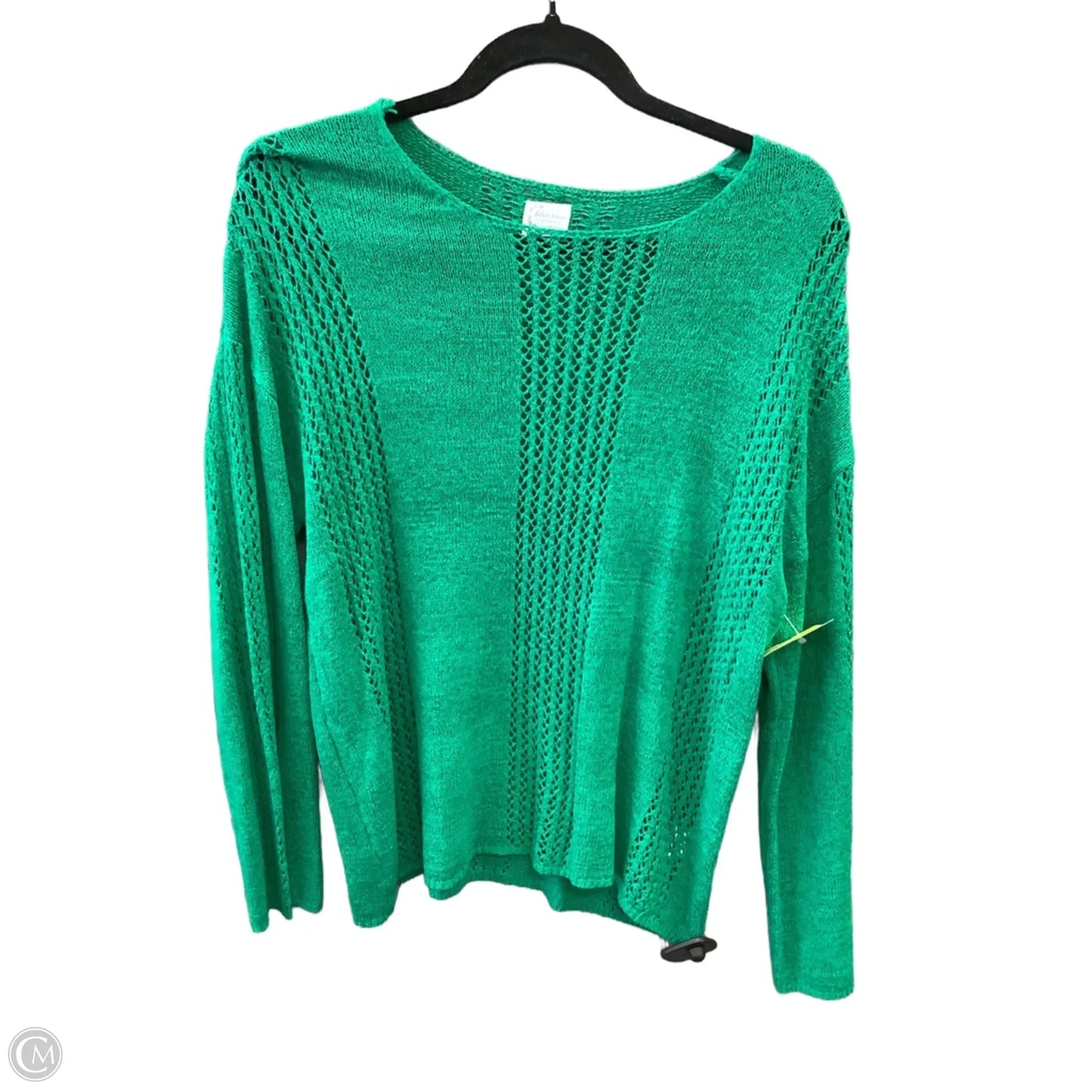 Sweater By Blue Rain In Green, Size: L