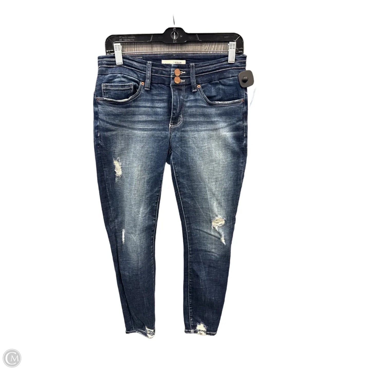 Jeans Skinny By Bke In Blue Denim, Size: 6