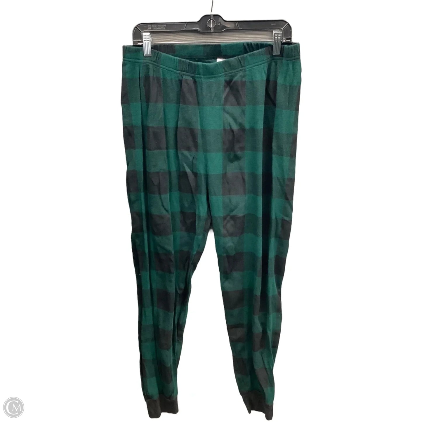 Pajamas 2pc By Clothes Mentor In Black & Green, Size: L