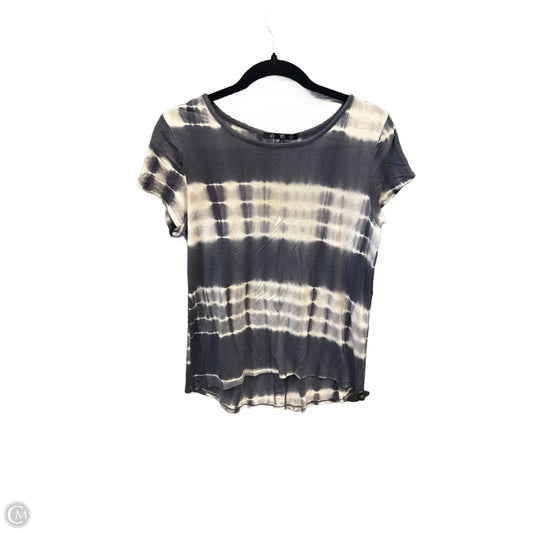 Top Short Sleeve By Coin In Tie Dye Print, Size: S