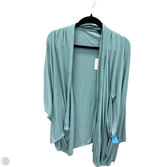 Cardigan By Davi & Dani In Teal, Size: 1x