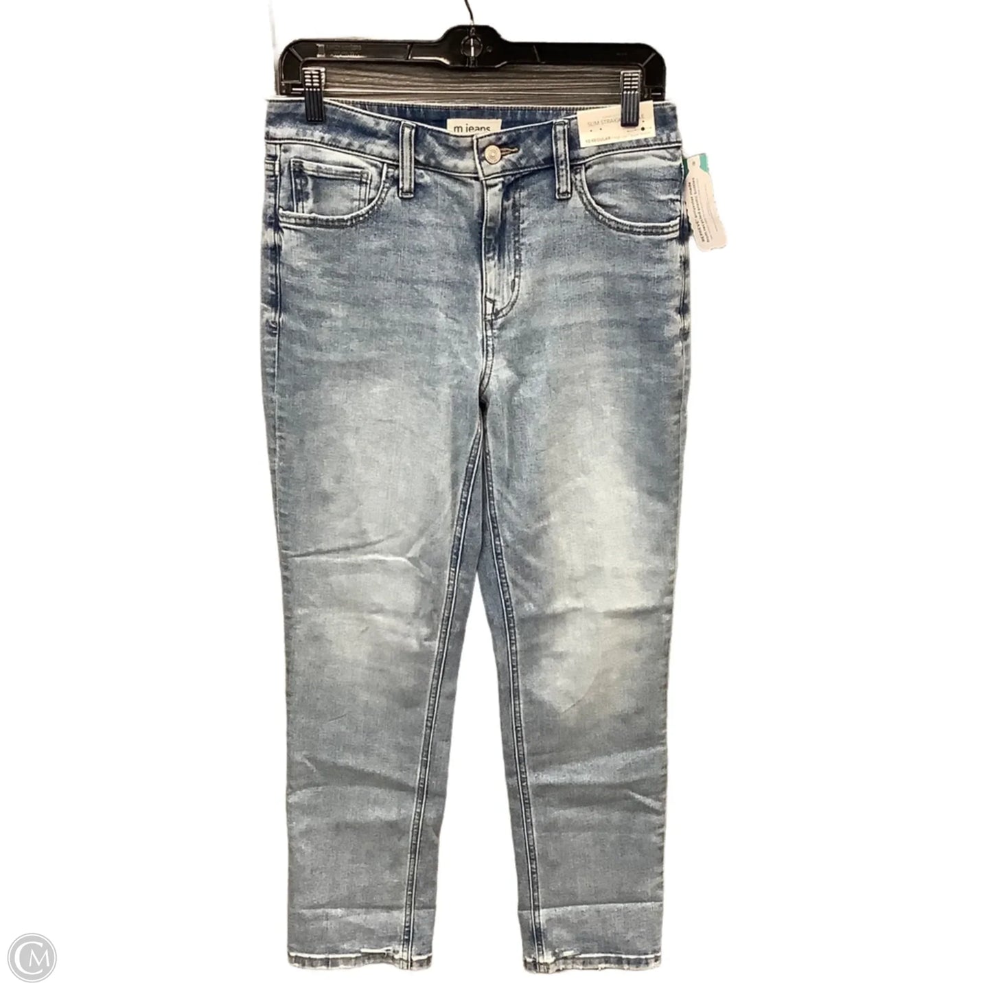 Jeans Straight By Maurices In Blue Denim, Size: 10