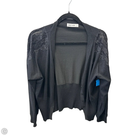 Cardigan By Grace Karin In Black, Size: 2x