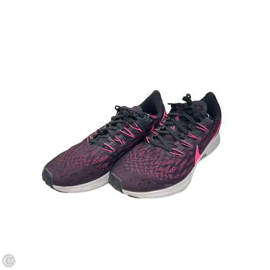 Shoes Athletic By Nike In Black & Pink, Size: 8.5