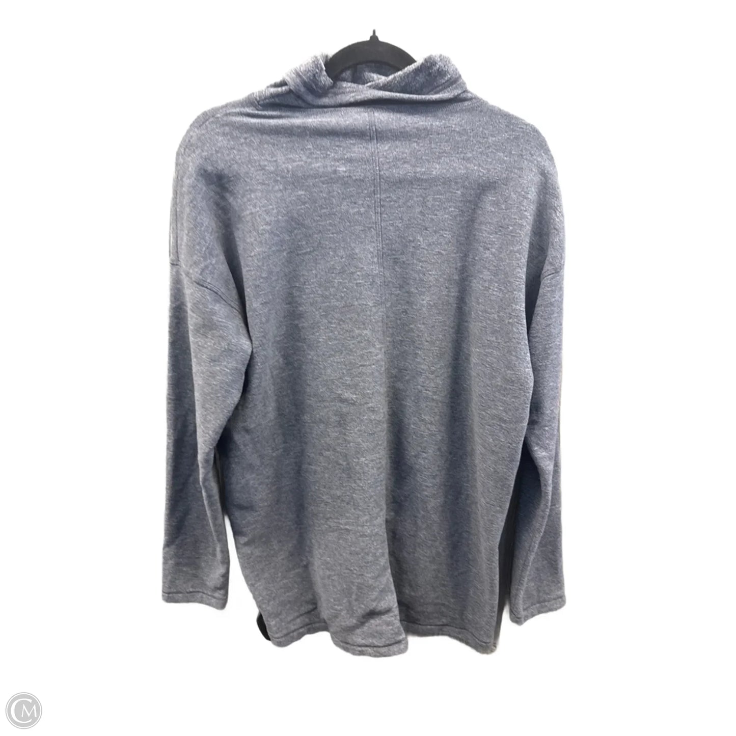 Athletic Sweatshirt Collar By New Balance In Blue, Size: M