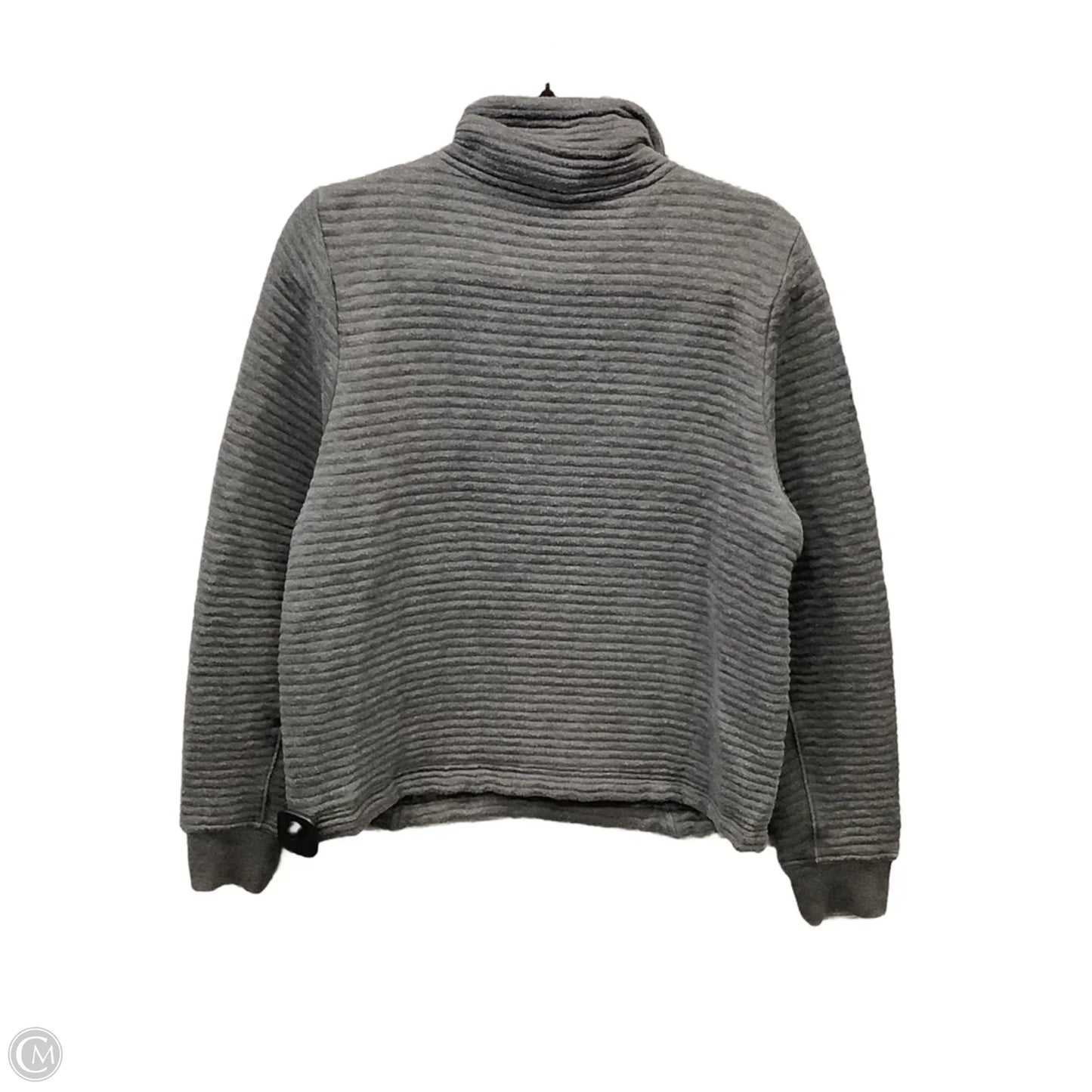 Athletic Sweatshirt Collar By Athleta In Grey, Size: M
