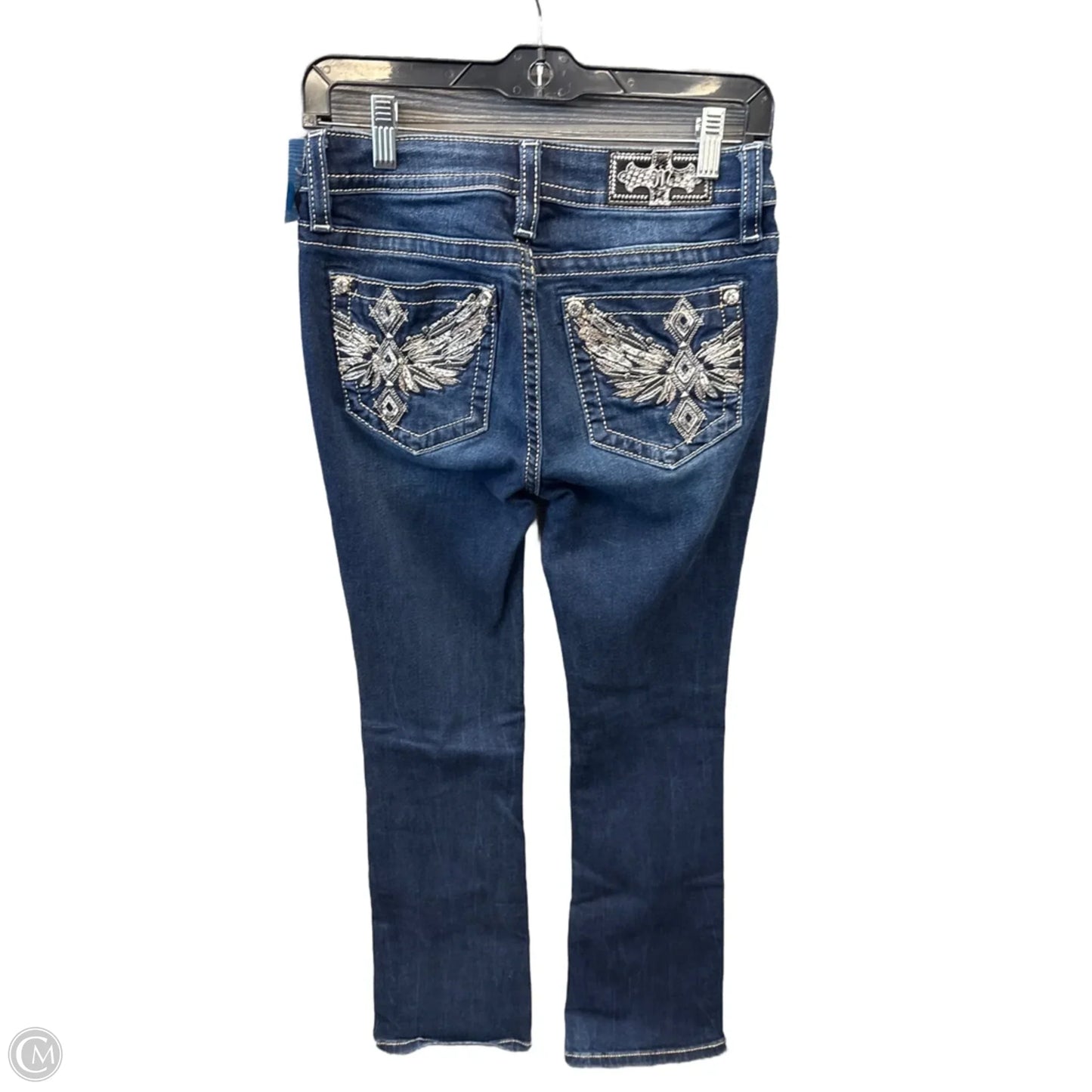Jeans Skinny By Miss Me In Blue Denim, Size: 2