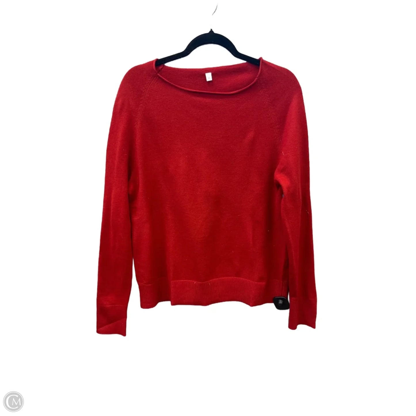 Top Long Sleeve By Clothes Mentor In Red, Size: M