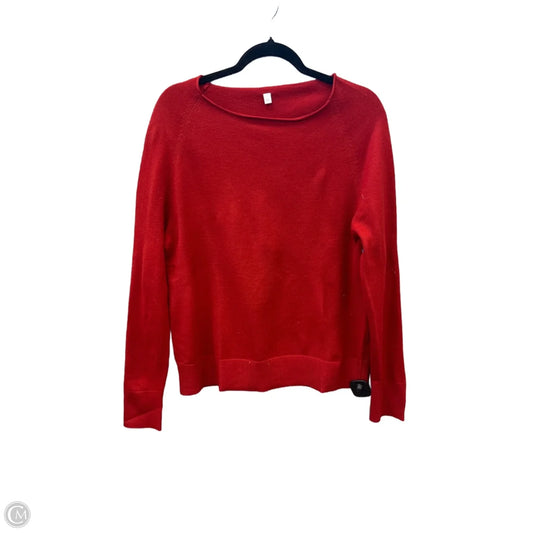 Top Long Sleeve By Clothes Mentor In Red, Size: M