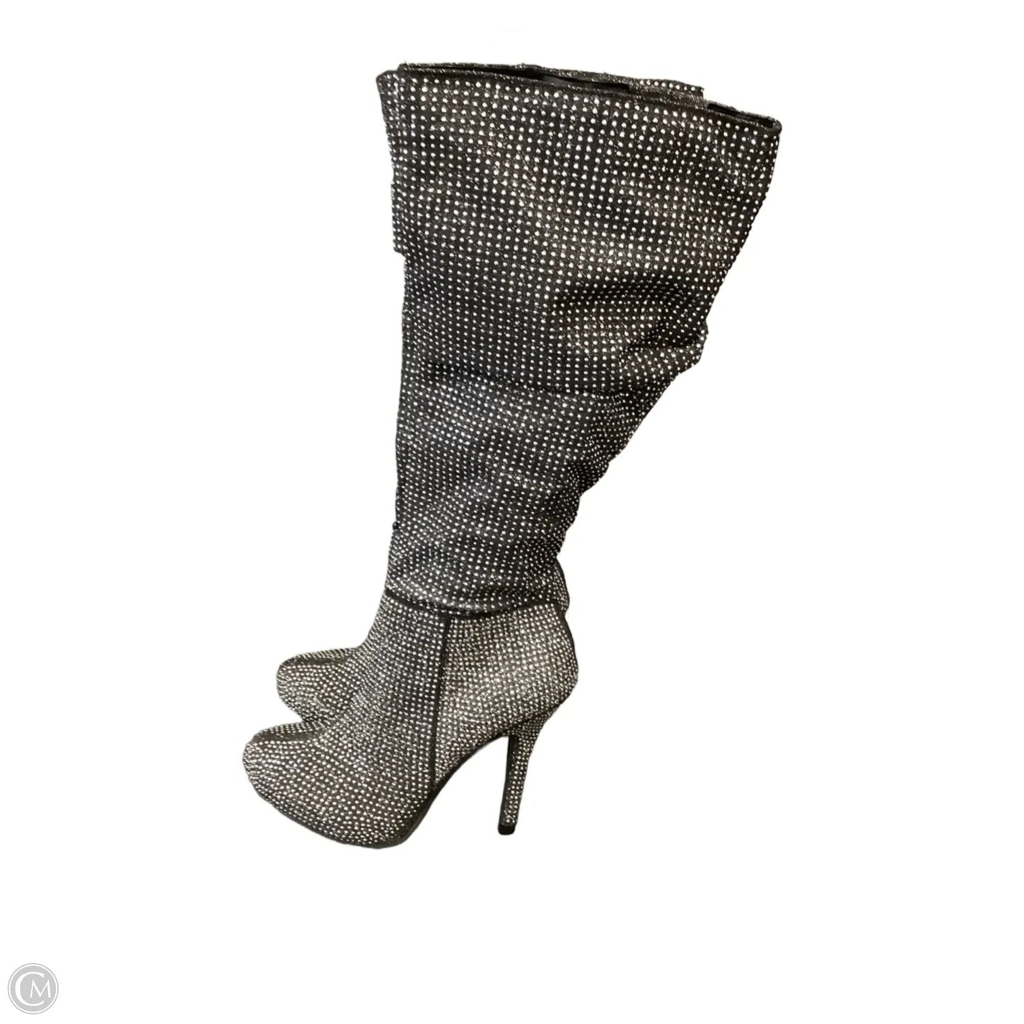 Boots Ankle Heels By Andiano In Grey, Size: 8
