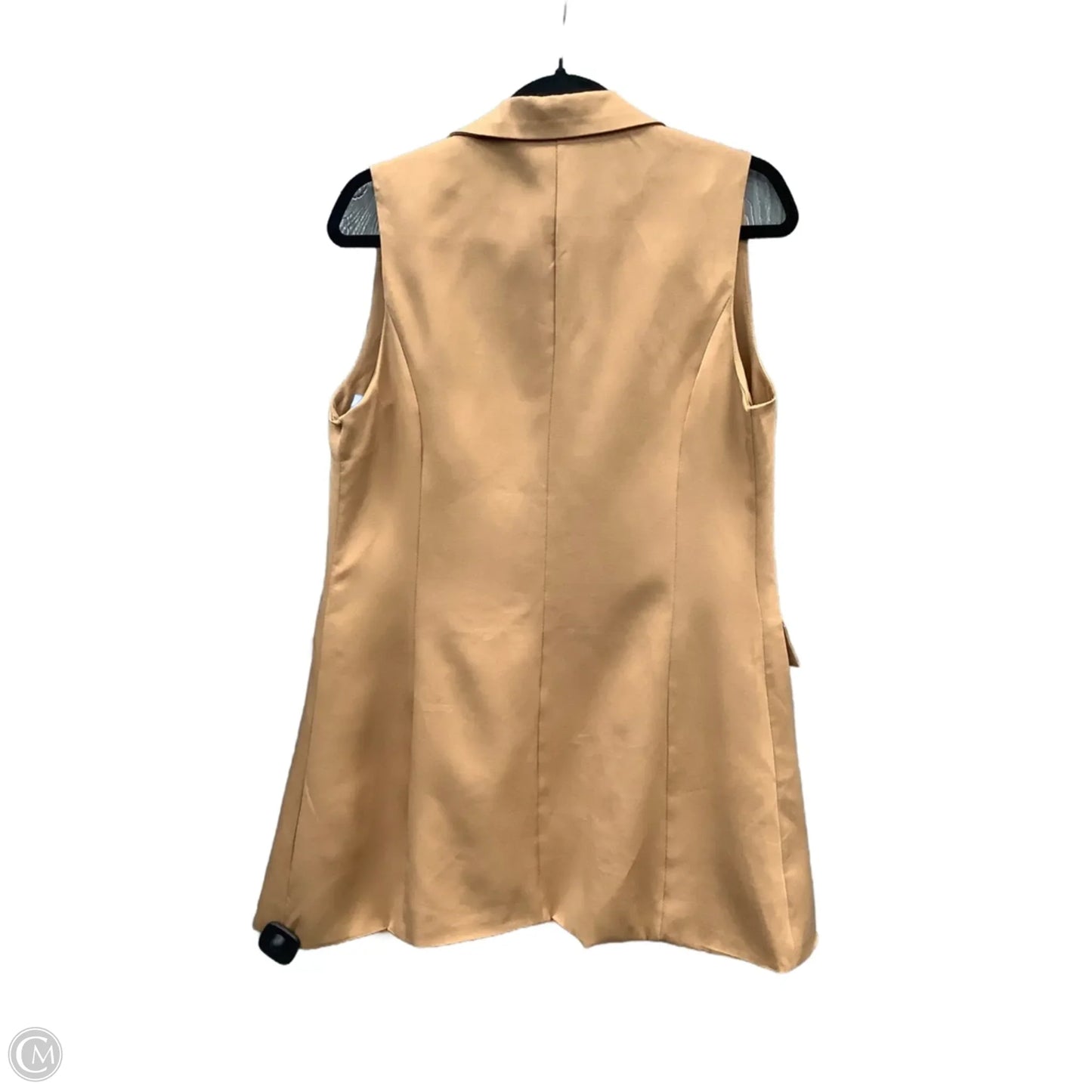 Vest Other By Clothes Mentor In Tan, Size: L