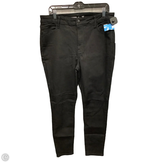 Jeans Skinny By Old Navy In Black, Size: 14