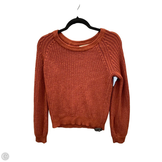 Sweater By Clothes Mentor In Brown, Size: L