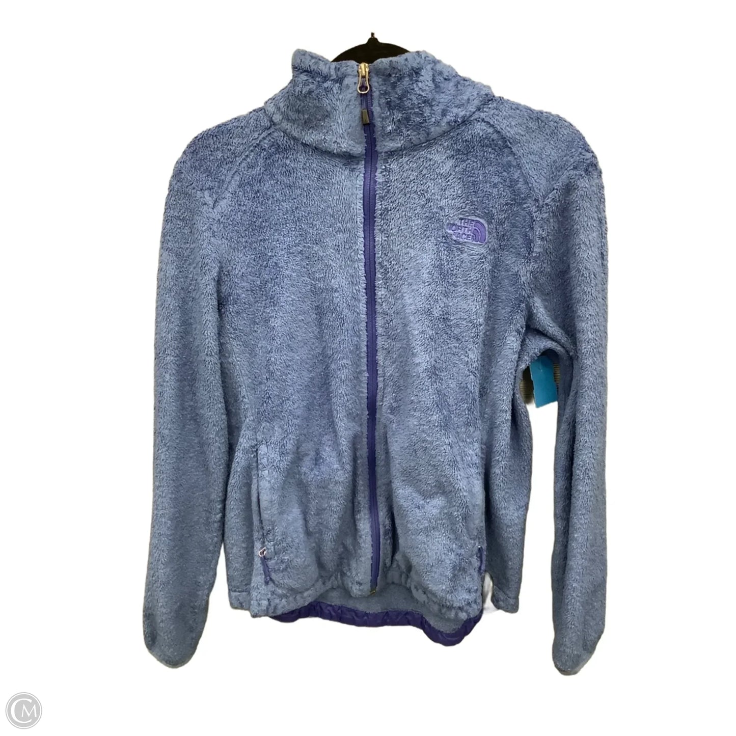 Jacket Faux Fur & Sherpa By The North Face In Blue, Size: L