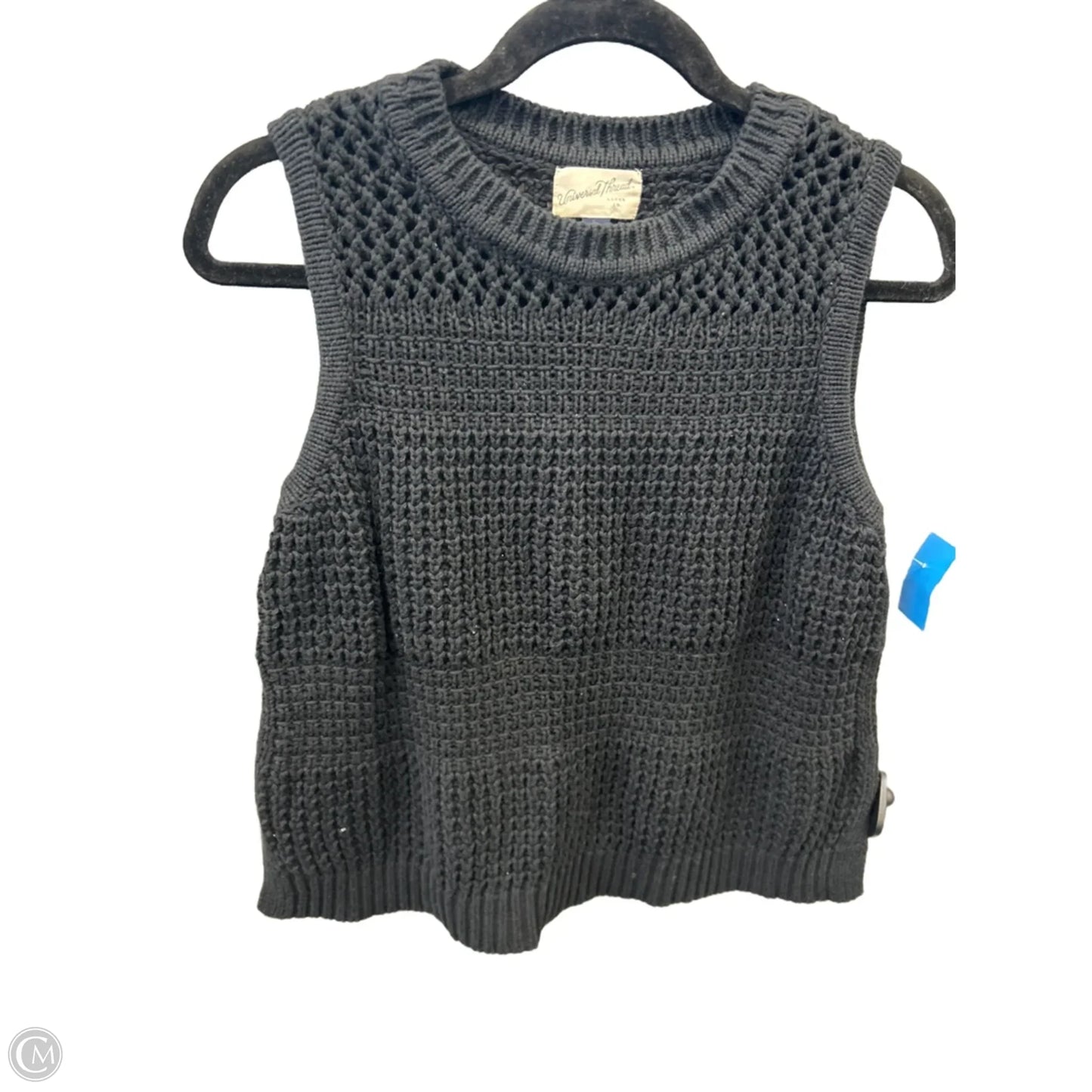 Vest Sweater By Universal Thread In Black, Size: M