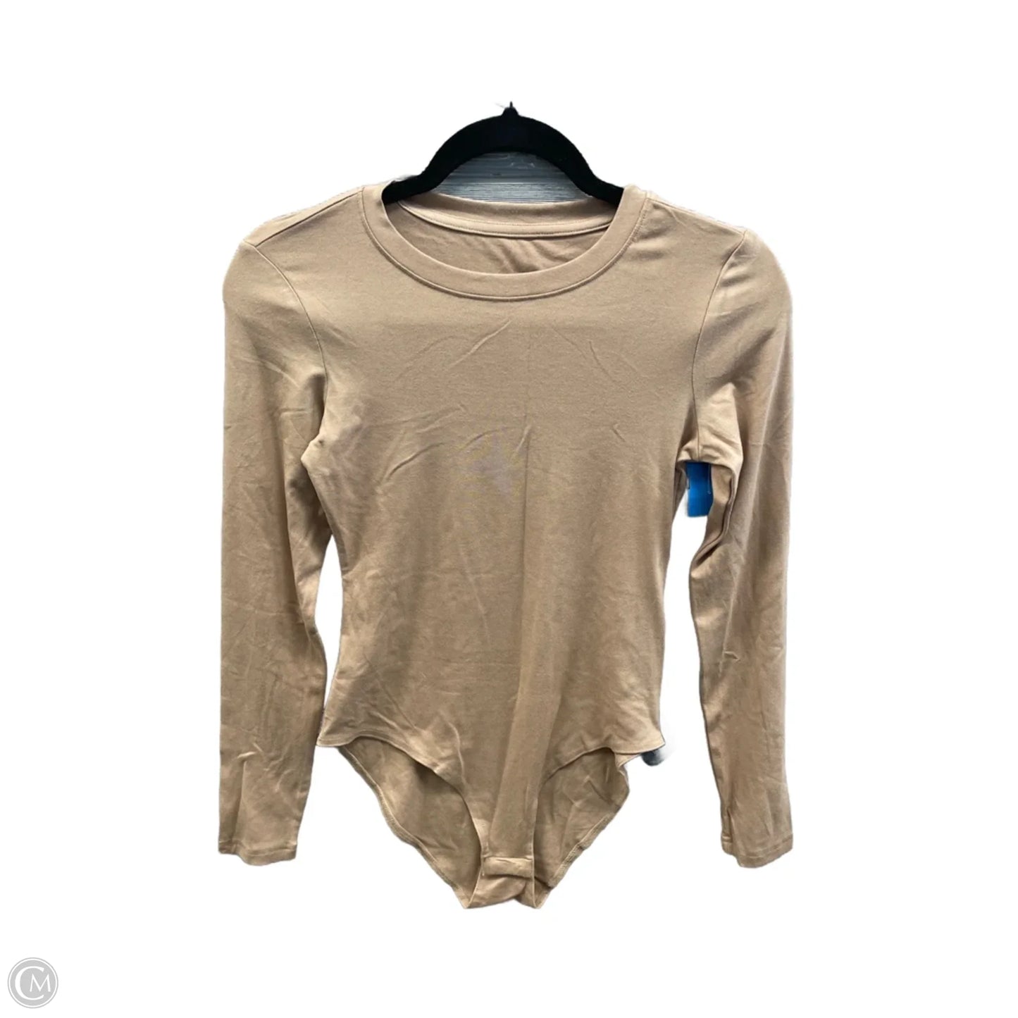 Bodysuit By Clothes Mentor In Tan, Size: S