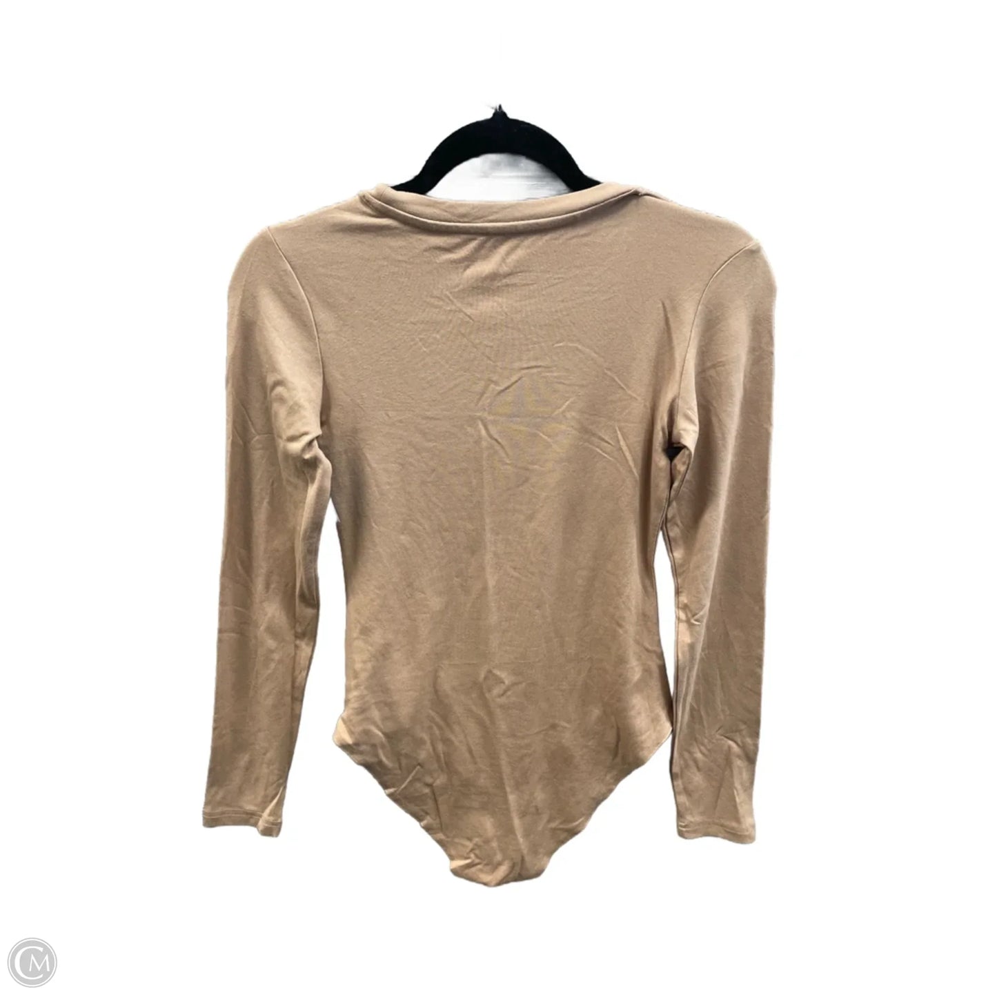 Bodysuit By Clothes Mentor In Tan, Size: S