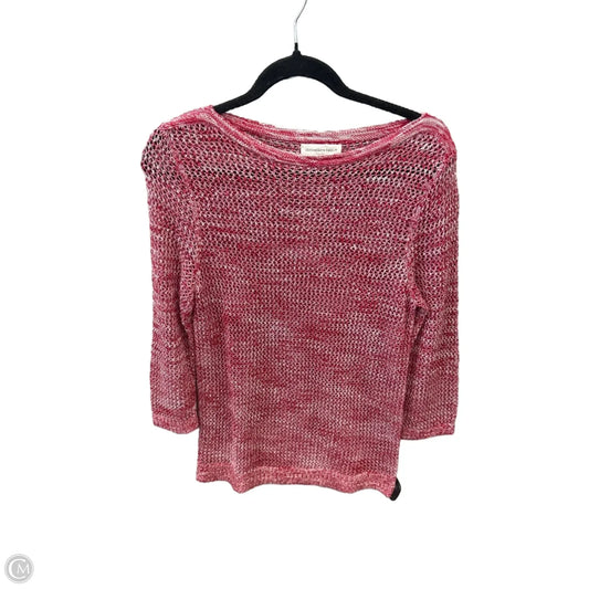 Sweater By Christopher And Banks In Red, Size: S