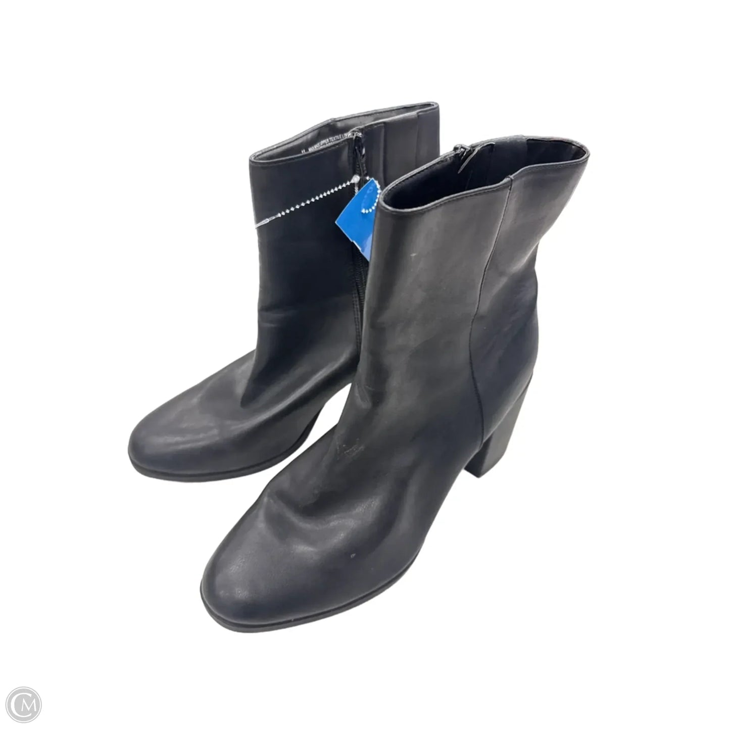 Boots Ankle Heels By A New Day In Black, Size: 11