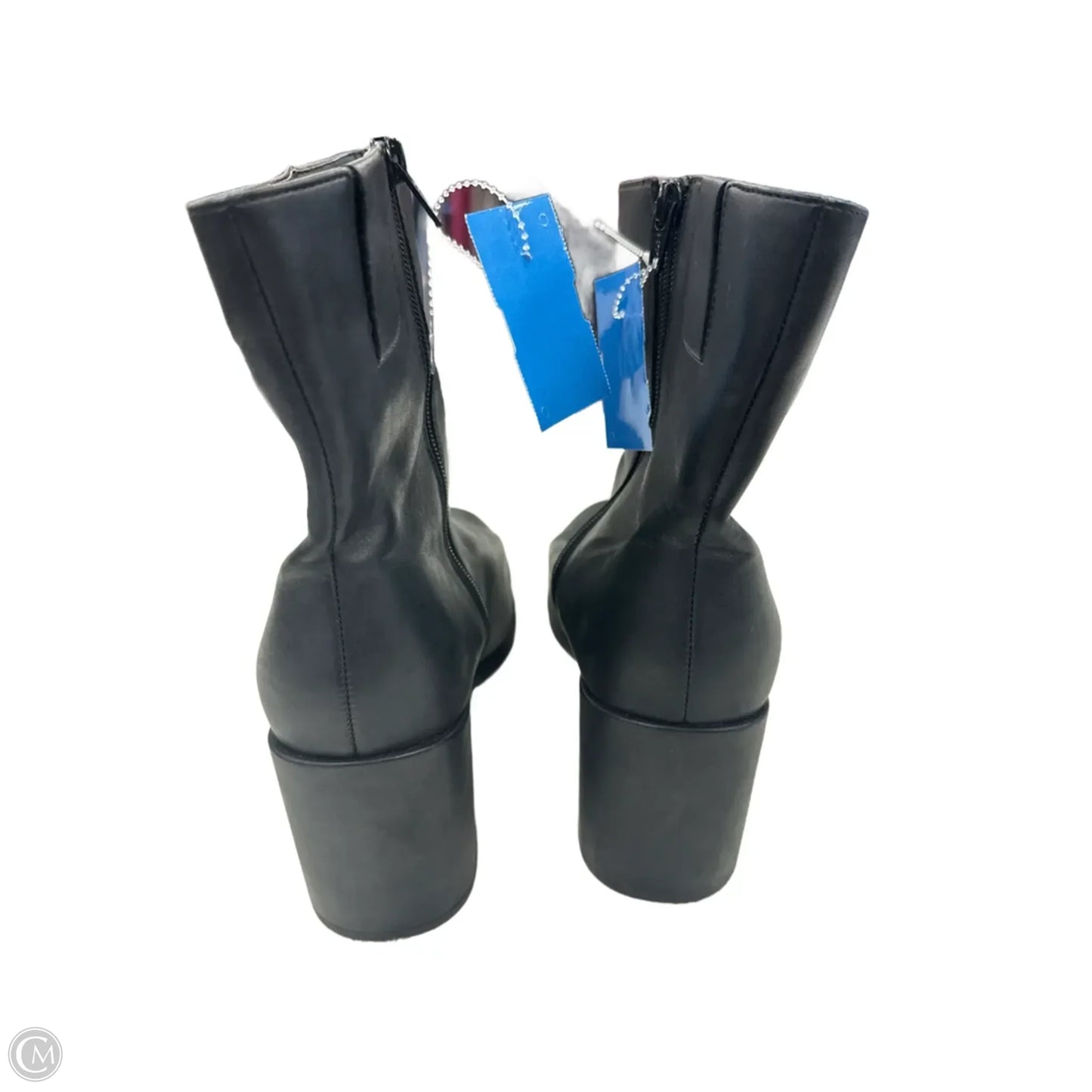 Boots Ankle Heels By A New Day In Black, Size: 11