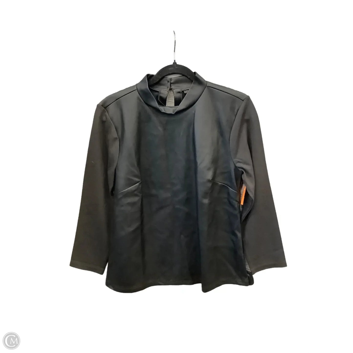 Top Long Sleeve By Ann Taylor In Black, Size: M