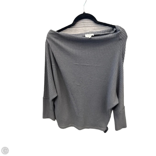 Top Long Sleeve By Umgee In Grey, Size: S