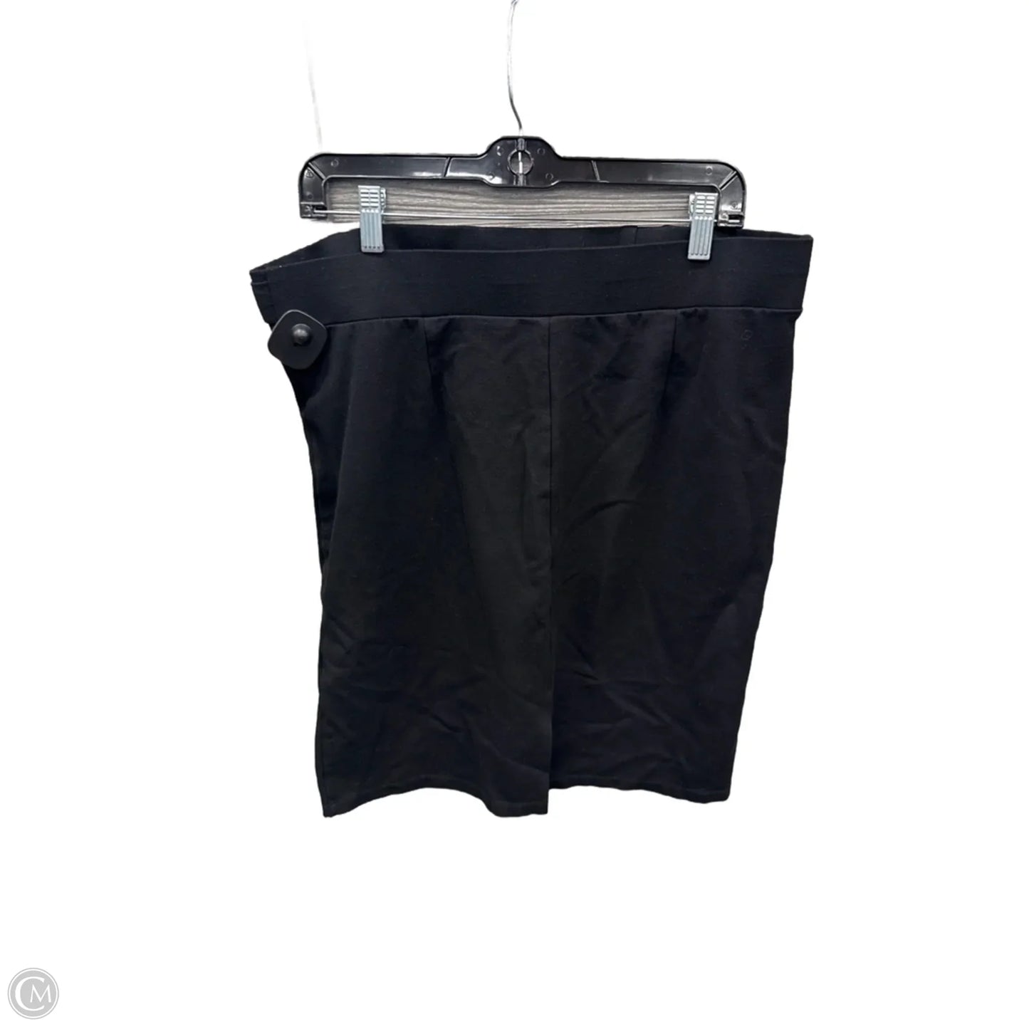 Skirt Midi By Clothes Mentor In Black, Size: 14