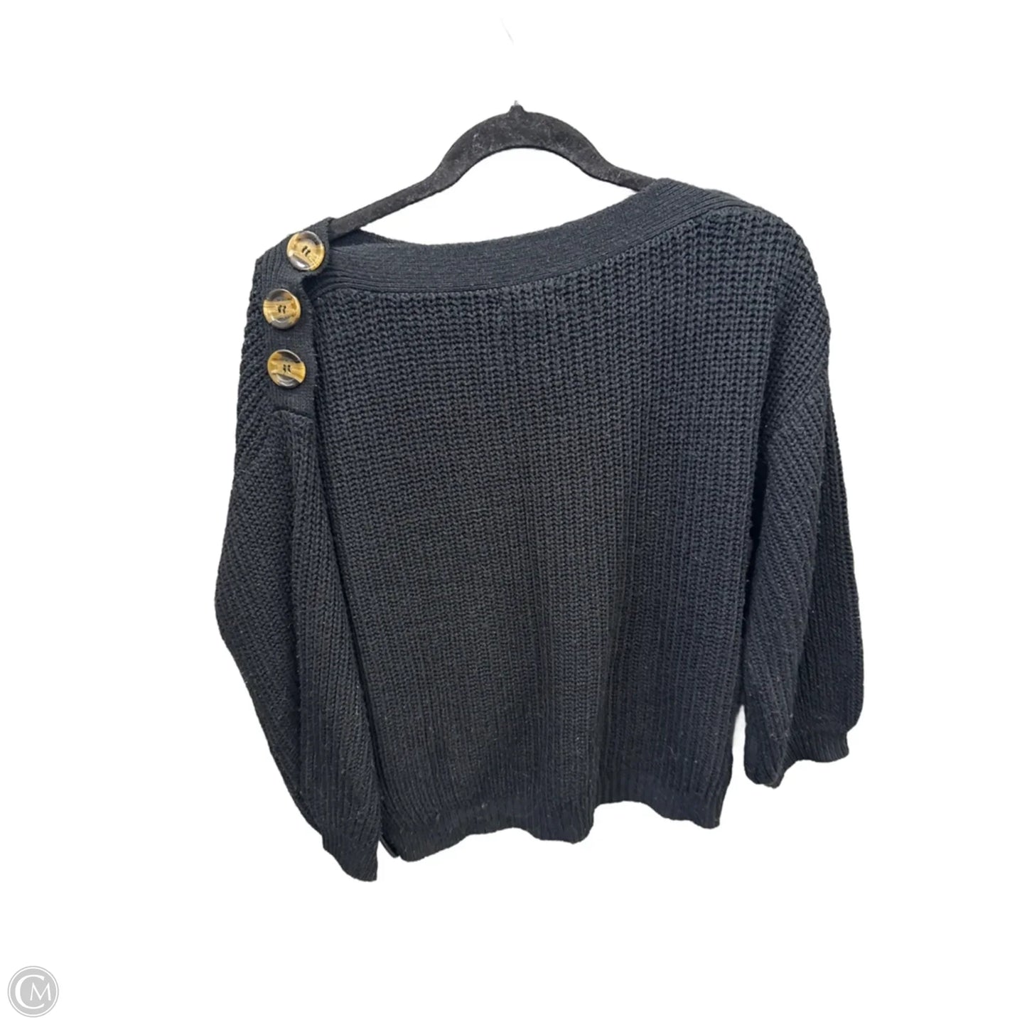 Sweater By E&m In Black, Size: M