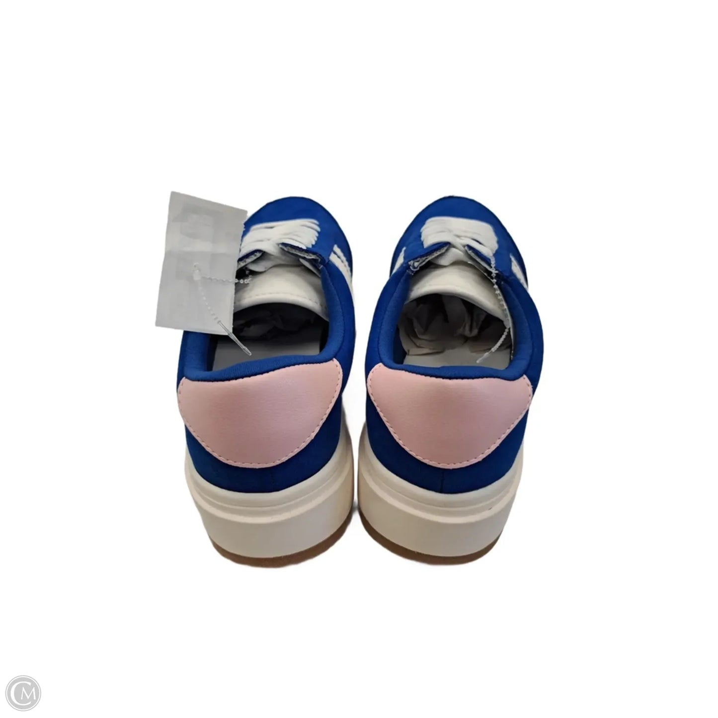 Shoes Sneakers By Madden Girl In Blue & Pink, Size: 8