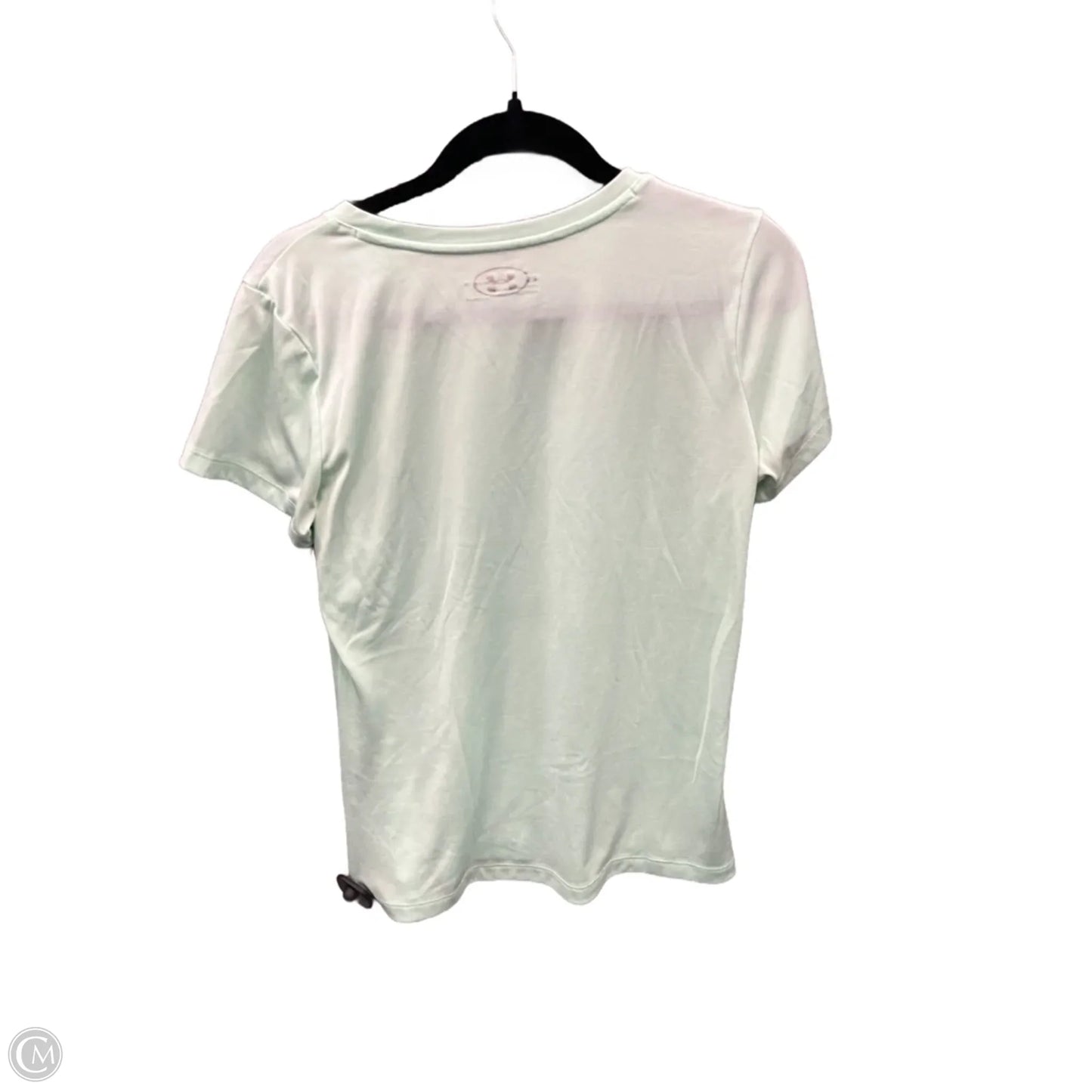 Athletic Top Short Sleeve By Under Armour In Green, Size: M