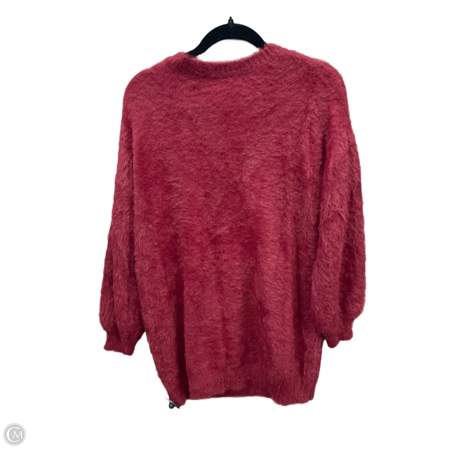 Dress Sweater By Clothes Mentor In Red, Size: M