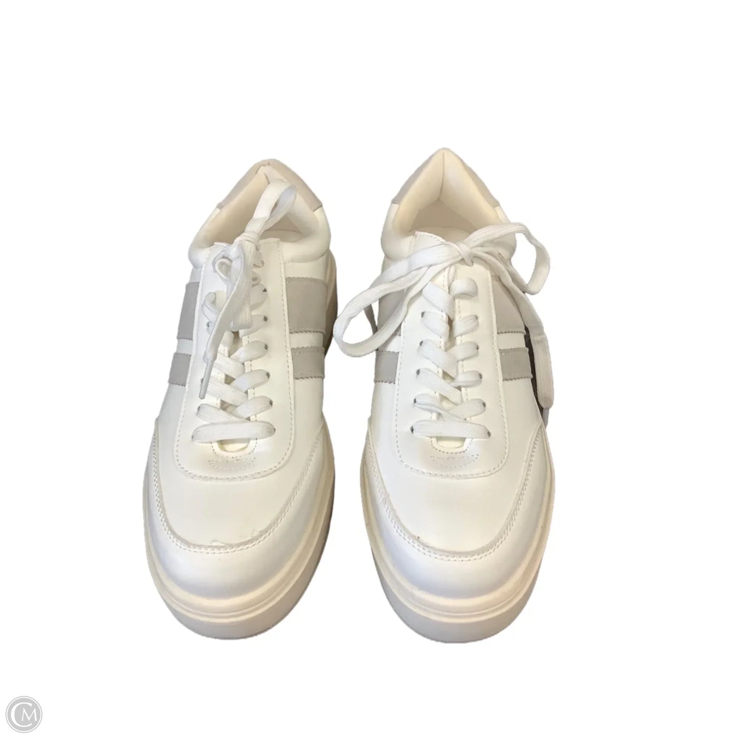 Shoes Sneakers By Madden Girl In White, Size: 9.5
