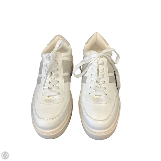Shoes Sneakers By Madden Girl In White, Size: 9.5