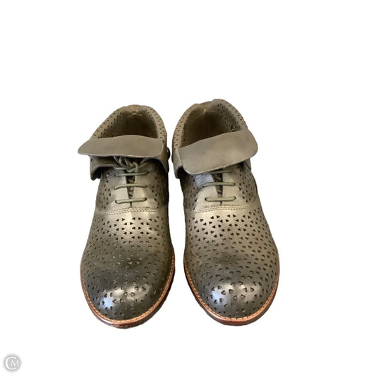 Shoes Designer By Patricia Nash In Green, Size: 7.5