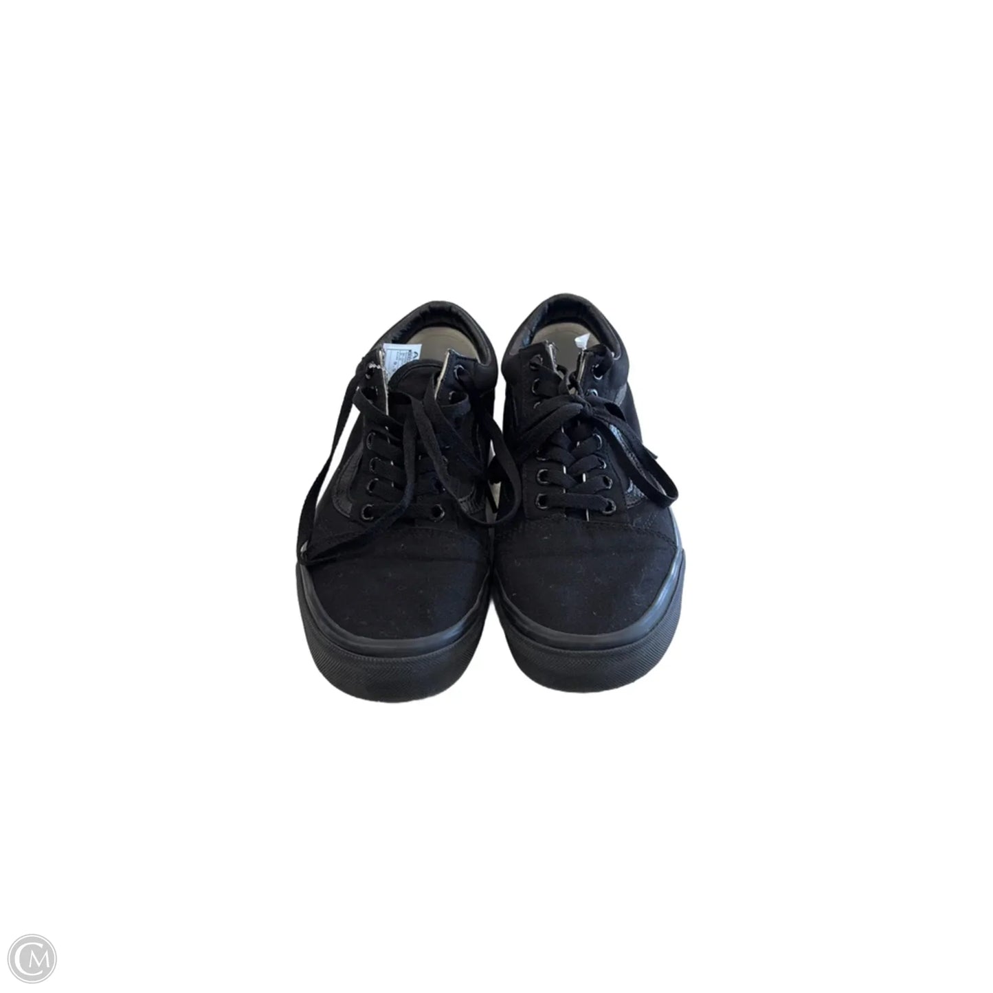 Shoes Sneakers By Vans In Black, Size: 9.5