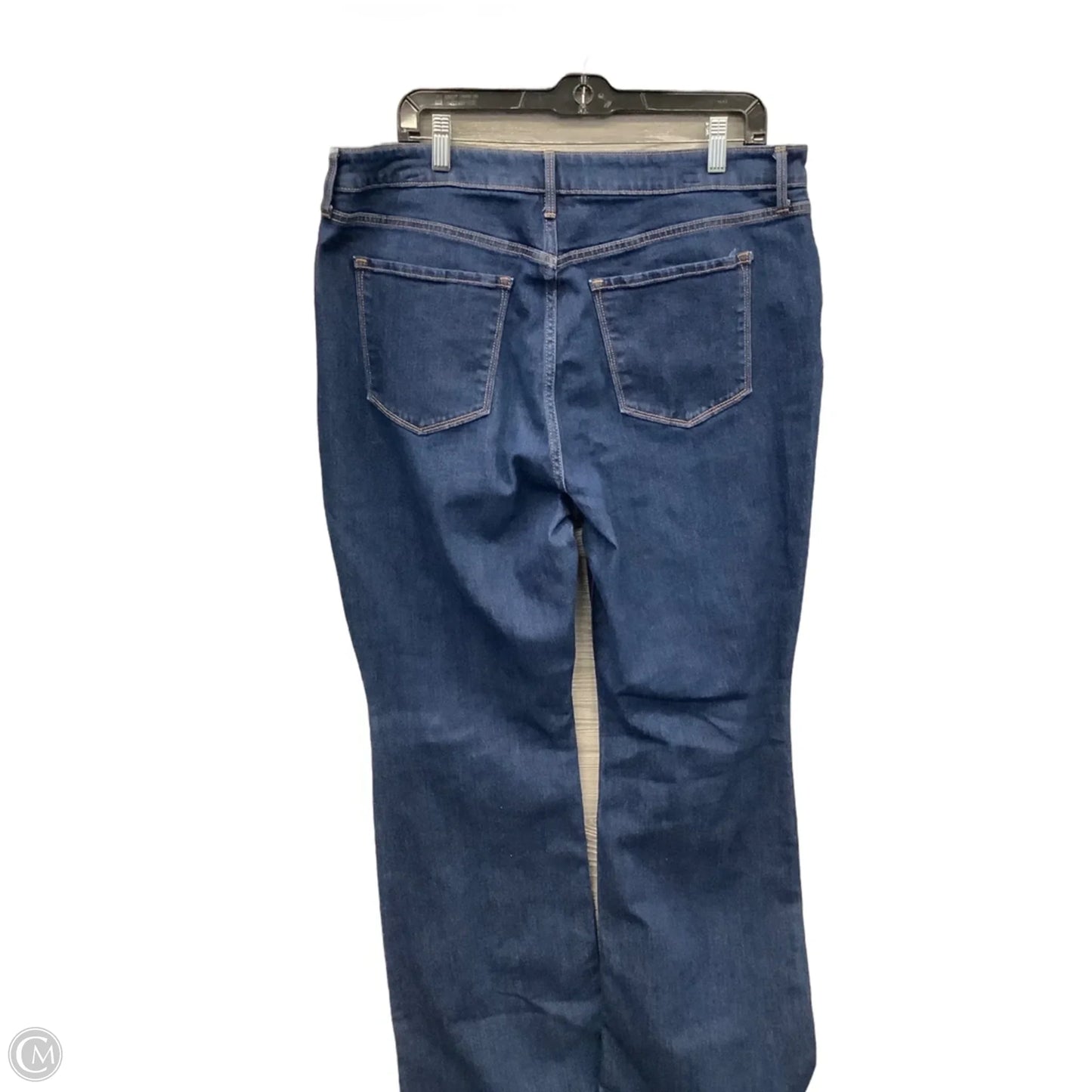 Jeans Flared By Old Navy In Blue Denim, Size: 16l